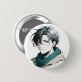 Badge Rond 5 Cm Des yeux doux (Devant & derrière)