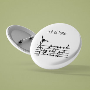 Badge Rond 5 Cm Désaccord, Toucan & Oiseaux Chanteurs Personnel Mu