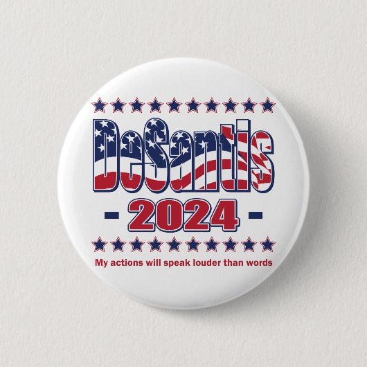 Badge Rond 5 Cm DeSantis-2024 (Devant)