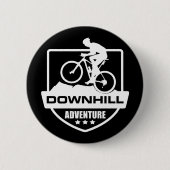 Badge Rond 5 Cm descente hors route VTT (Devant)