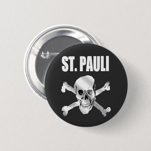 Badge Rond 5 Cm Design de Saint-Pauli (Devant & derrière)