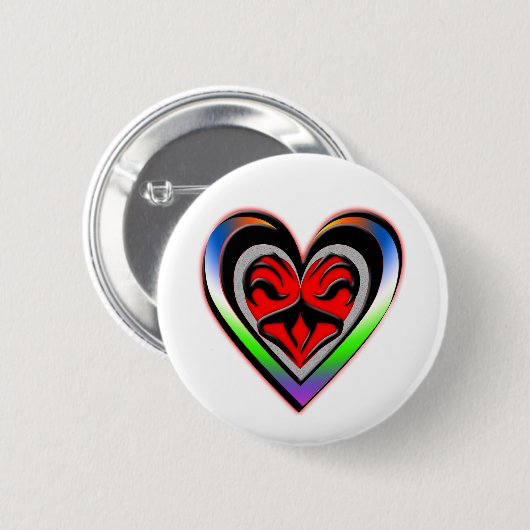 Badge Rond 5 Cm Désir (Devant & derrière)