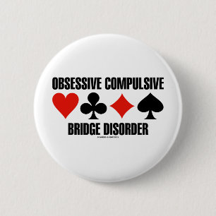 Badge Rond 5 Cm Désordre obsessionnel de pont (OCBD)