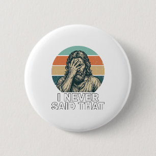 Badge Rond 5 Cm Dessin de citation de gravure vintage drôle Facepa