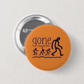 Badge Rond 5 Cm Dessin de Squatchin (Devant & derrière)