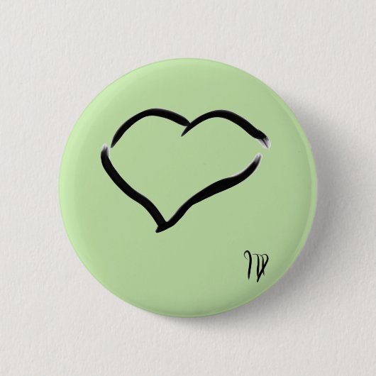 Badge Rond 5 Cm Dessin d'oiseaux marins (Devant)