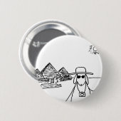 Badge Rond 5 Cm Dessins amusants (Devant & derrière)