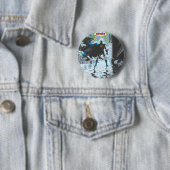 Badge Rond 5 Cm Dessins de détective #587 (En situation)