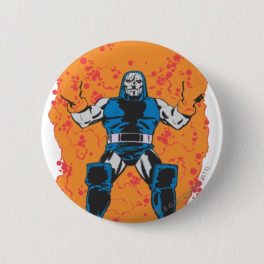 Badge Rond 5 Cm Destruction de Darkseid (Devant)