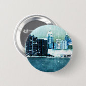 BADGE ROND 5 CM DETROIT (Devant & derrière)