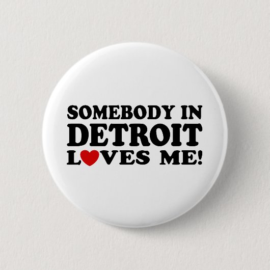 Badge Rond 5 Cm Détroit (Devant)