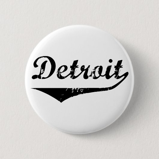 Badge Rond 5 Cm Detroit (Devant)
