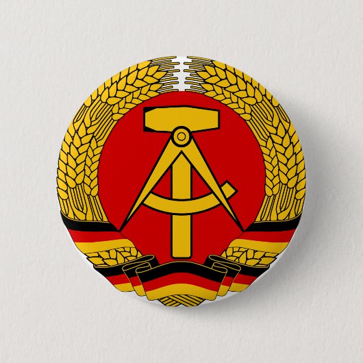 Badge Rond 5 Cm Deutsche Demokratische Republik (Devant)