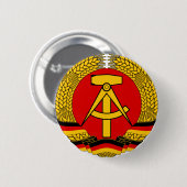 Badge Rond 5 Cm Deutsche Demokratische Republik (Devant & derrière)