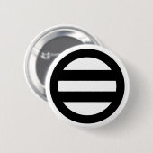 Badge Rond 5 Cm Deux lignes, encerclées (Devant & derrière)