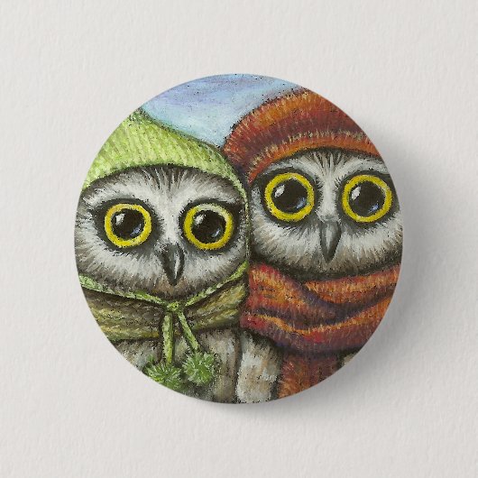 Badge Rond 5 Cm Deux soeurs (Devant)