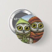 Badge Rond 5 Cm Deux soeurs (Devant & derrière)