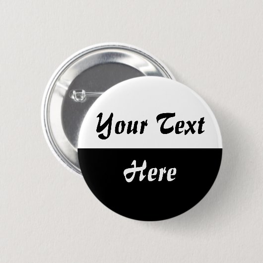 Badge Rond 5 Cm Deux tons - 01 (Devant & derrière)