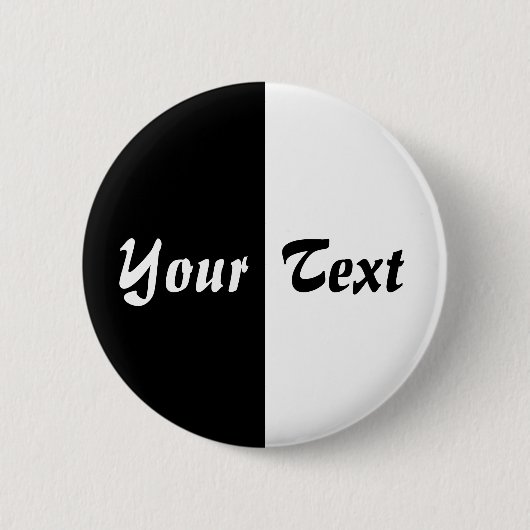 Badge Rond 5 Cm Deux tons - 01 - Vertical (Devant)