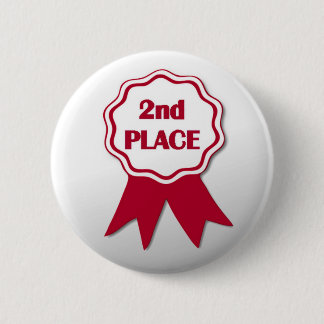 Badge Rond 5 Cm Deuxième borne de bouton de récompense d'endroit