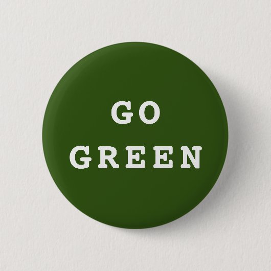 Badge Rond 5 Cm DEVENEZ ÉCOLO ambiant (Devant)