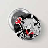 Badge Rond 5 Cm Devil Girl (Devant & derrière)