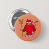 Badge Rond 5 Cm Devil Gorilla (Devant & derrière)