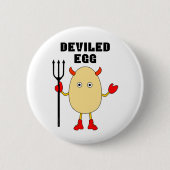 Badge Rond 5 Cm Deviled Egg (Devant)