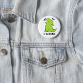 Badge Rond 5 Cm Di-know-saur Funny Dinosaur Pun (En situation)