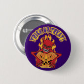 Badge Rond 5 Cm Diable (Devant & derrière)