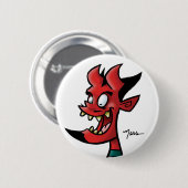 BADGE ROND 5 CM DIABLE 00 DE NESS (Devant & derrière)