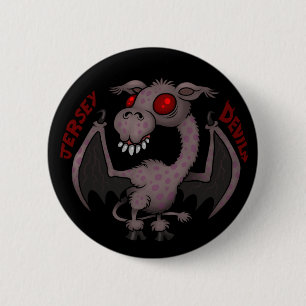 Badge Rond 5 Cm Diable du Jersey