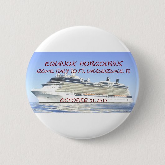 Badge Rond 5 Cm Diablotins d'équinoxe (Devant)