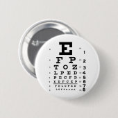 Badge Rond 5 Cm Diagramme d'oeil (Devant & derrière)