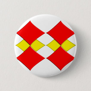 Badge Rond 5 Cm Diamants