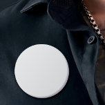 Badge Rond 5 Cm Diamètre blanc blanc clair de 2,25 po<br><div class="desc">Ces badges blancs vierges peuvent servir à deux fins. Vous pouvez commander des échantillons pour prévisualiser la qualité de la broche de Zazzle avant de faire une grande commande. Ou vous pouvez les utiliser comme base pour vos propres artisanats et créations. Ce badge mesure 2, 25" de diamètre. Pour plus...</div>