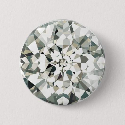 Badge Rond 5 Cm Diamond (Devant)
