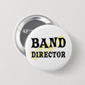 Badge Rond 5 Cm Dictateur du directeur de bande (Devant & derrière)