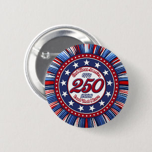 Badge Rond 5 Cm Dieu bénisse l'Amérique Terre que j'aime Graphique
