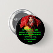 Badge Rond 5 Cm Dieu de ROTZO ! Bouton (Devant & derrière)