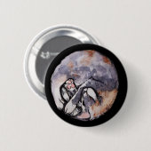 Badge Rond 5 Cm Diluer Calico Cat Cuddle Caturday Cats (Devant & derrière)