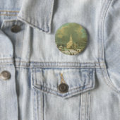 Badge Rond 5 Cm Dimanche d'hiver autrefois (En situation)