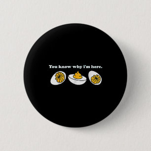 Badge Rond 5 Cm Dîner de Thanksgiving Rétro Vous savez pourquoi je