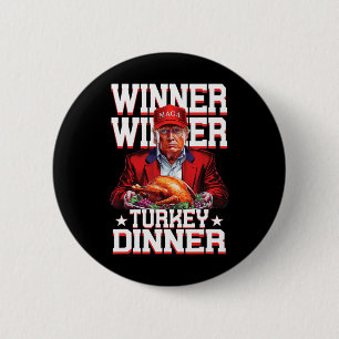 Badge Rond 5 Cm Dîner Turquie Dîner Turquie Thanksgiving Dadd