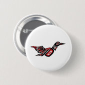 Badge Rond 5 Cm Dingue de Haida (Devant & derrière)