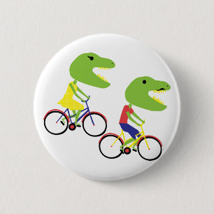 Badge Rond 5 Cm dinos de hippie