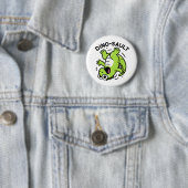Badge Rond 5 Cm Dinosault Funny Dinosaur Pun (En situation)