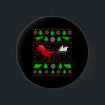 Badge Rond 5 Cm Dinosaur Ugly Christmas Sweater For Adults Kids<br><div class="desc">Dinosaur Ugly Christmas Sweater For Adults Kids</div>