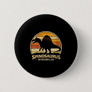 Badge Rond 5 Cm Dinosaure spinosaurus vintage drôle pour femmes