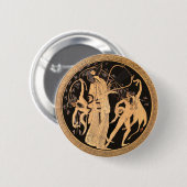 Badge Rond 5 Cm Dionysus et les Satyrs (Devant & derrière)